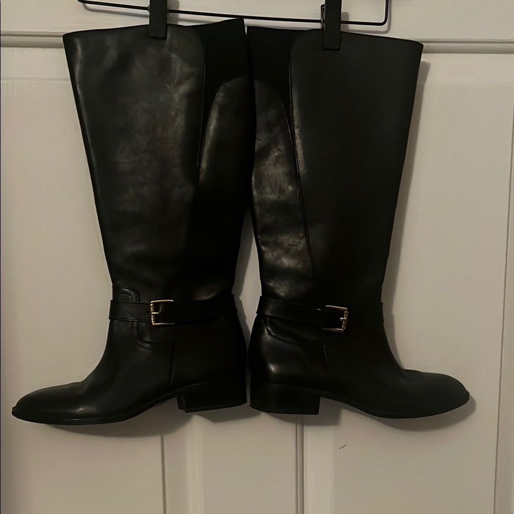 Elegant Black Over the Knee Boots